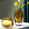 Delicate Bubble Glass Vase Creative Hydroponics Plant Pots Table Decoration Flower Arrangement Floral Vases Room Aesthetic Decor