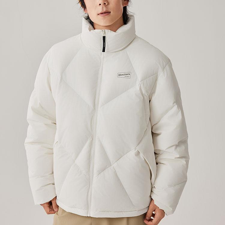 Skechers Down Jacket Unisex White L425U017-0074
