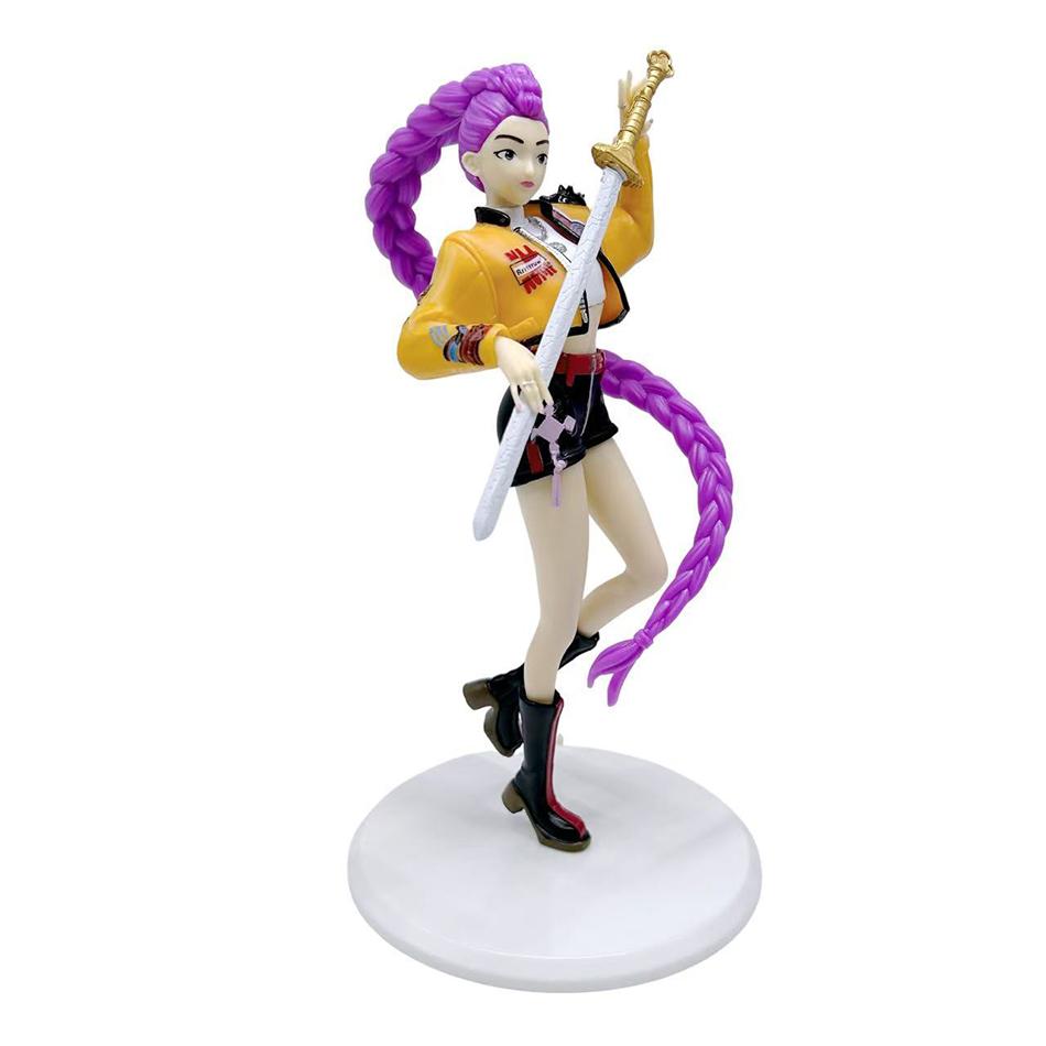 K-pop Demon Hunters Anime Figure Toys Cute PVC Movable Joints Action Figure Model Dolls Kids Birthday Decoration Toy Gifts