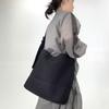 Women'S Solid Color Mesh Casual Shoulder Bag Large Capacity Retro Versatile Messenger Handbag