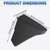 2pcs For Tesla Model Y Juniper 2025-2026 Door Built-in Hidden Storage Organizer Push‑Open Lid Front Door Storage box Accessories