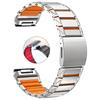 22mm 26mm Silicone + Titanium Straps QuickFit Band for Garmin Fenix 8 E 7 7X Pro 6 6X Magnetic Bands for Forerunner 970 Bracelet