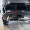 Car Tail Throat Pipe Cover Trim ABS Plastic Accessories for Mercedes Benz GLC Class X254 GLC260 GLC300 AMG 2023+ Gloss