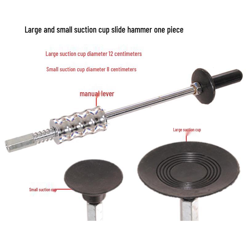 Extractor de ventosa y martillo de deslizamiento para reparación de abolladuras