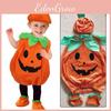 Adorable Kid Halloween Pumpkin Costume Set For Toddler Baby Cosplay Fun
