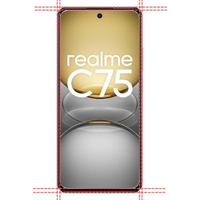 Verre Trempé - Phonillico® - Realme C75 - Pack 2 - Résistant aux rayures - Protection écran
