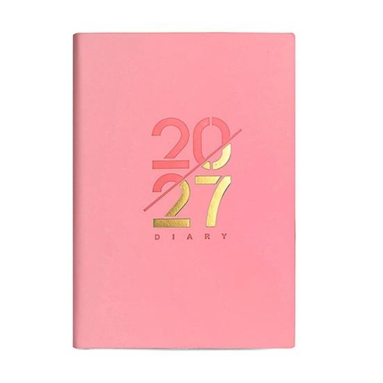 Professional Record Keeper 2027 Planner with Monthly And Annual Schedule, A5 Thick Ink-proof Paper Daily Agenda Notebook, Durable PU