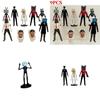Non-assembled 2.5-4.5 Inch Toilet Man Vs Surveillance Man Pvc Figure For Export