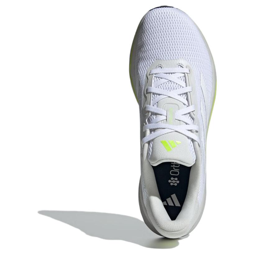 Adidas Response Comfortable Non-Slip Durable Low-Top Casual Running Shoes Men Sneakers White Yellow IH6003