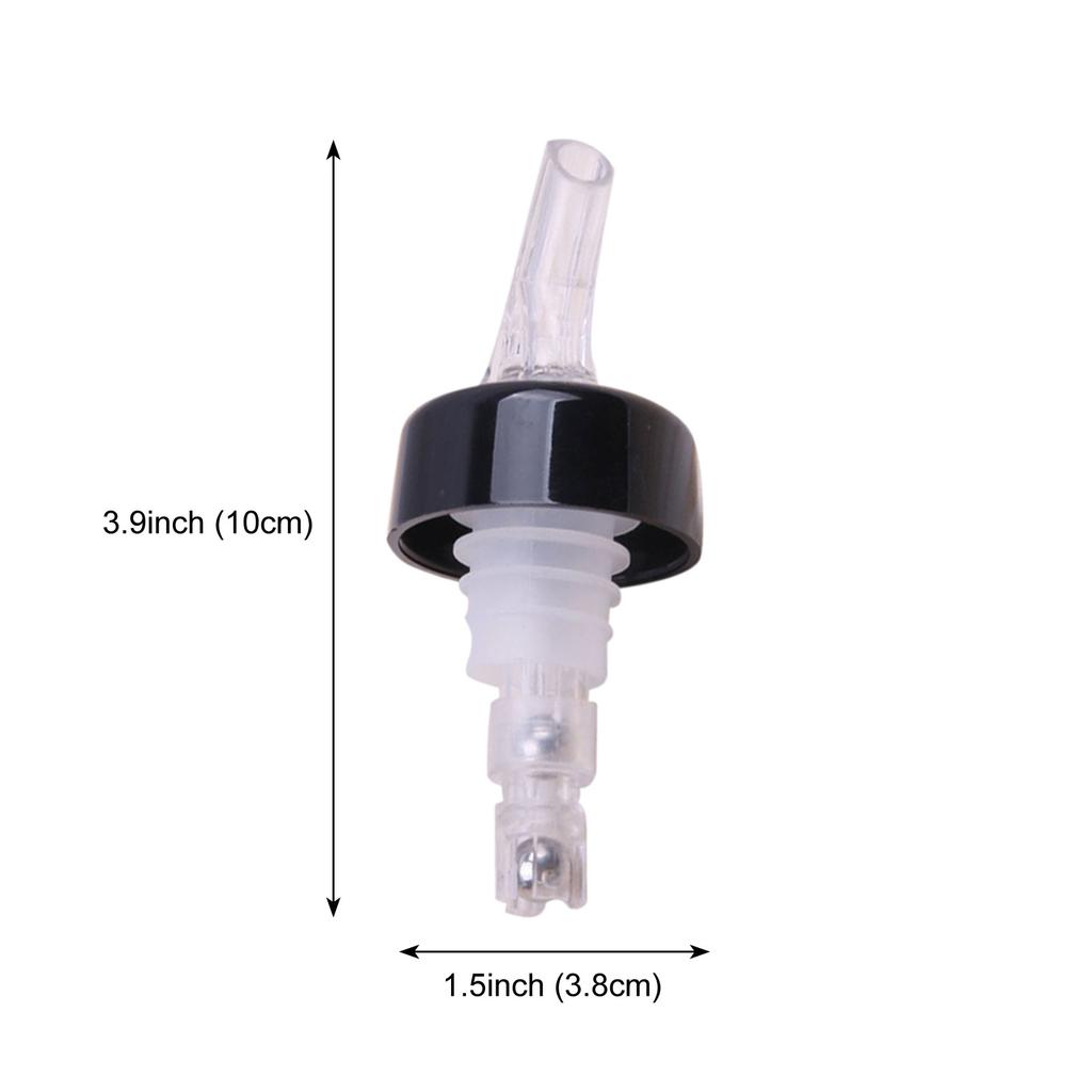 Plastik Ruh Ölçüsü Ölçme Dökücü İçecek Şişesi Bar Şarap Likör Dispenseri