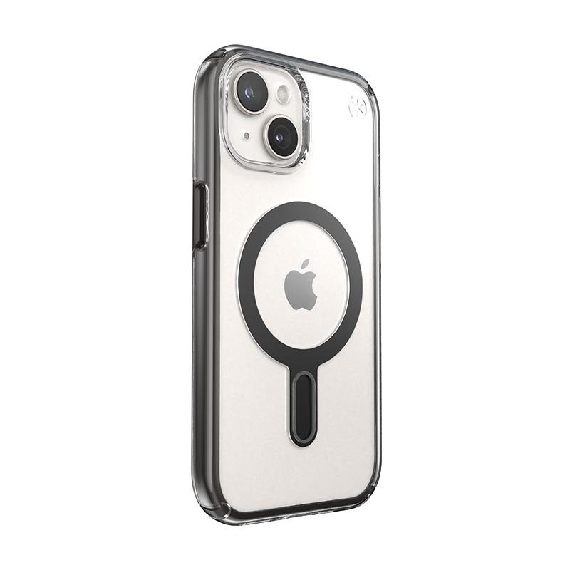 Speck Presidio Perfect-Clear Clicklock & Magsafe - Etui Iphone 15 / Iphone 14 / Iphone 13 (Clear / Frosted Black / Slate Grey)