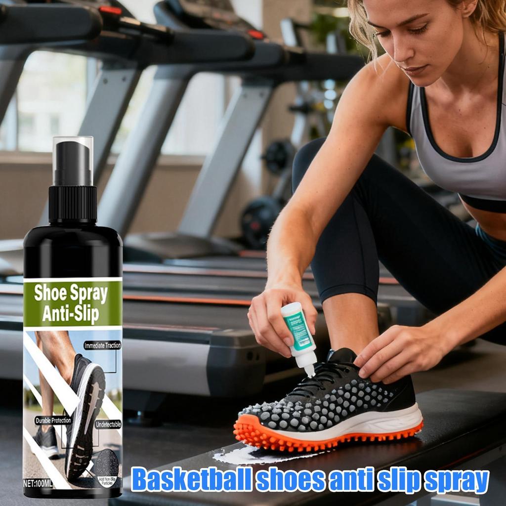 Sprej na přilnavost basketbalových bot 100 ml Zvyšuje trakci Tréninkové vybavení na hřiště Zlepšovač přilnavosti pro halové tenisky pro běhání volejbal