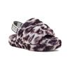 UGG Fluff Yeah Casual Comfortable Kids Sandals Kids Sandals Gray 1123640K-SYGR