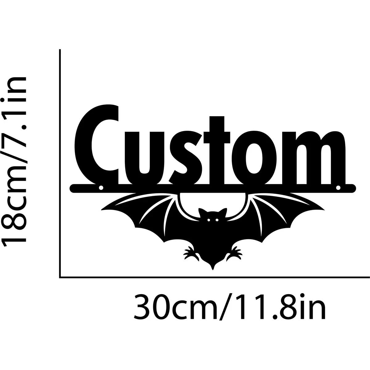 Custom Metal Address Sign Personalized House Number Plaque Outdoor