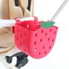 Front Handlebar Basket Waterproof Childrens Bicycles Basket Plastic Tricycle Basket for School Outdoor Cycling
