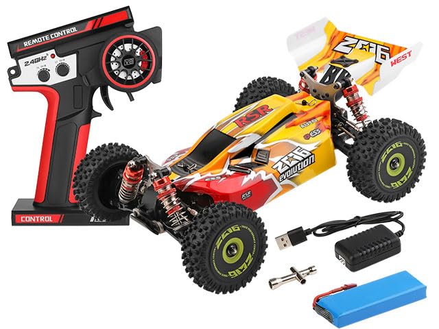 

WL Scale Brushless Driving Car Official Japanese RC Complete RTR Driving Brushless Top Speed V8 Hi-Tec 1/14 Off-Road V8, Product, Car, Electric,
