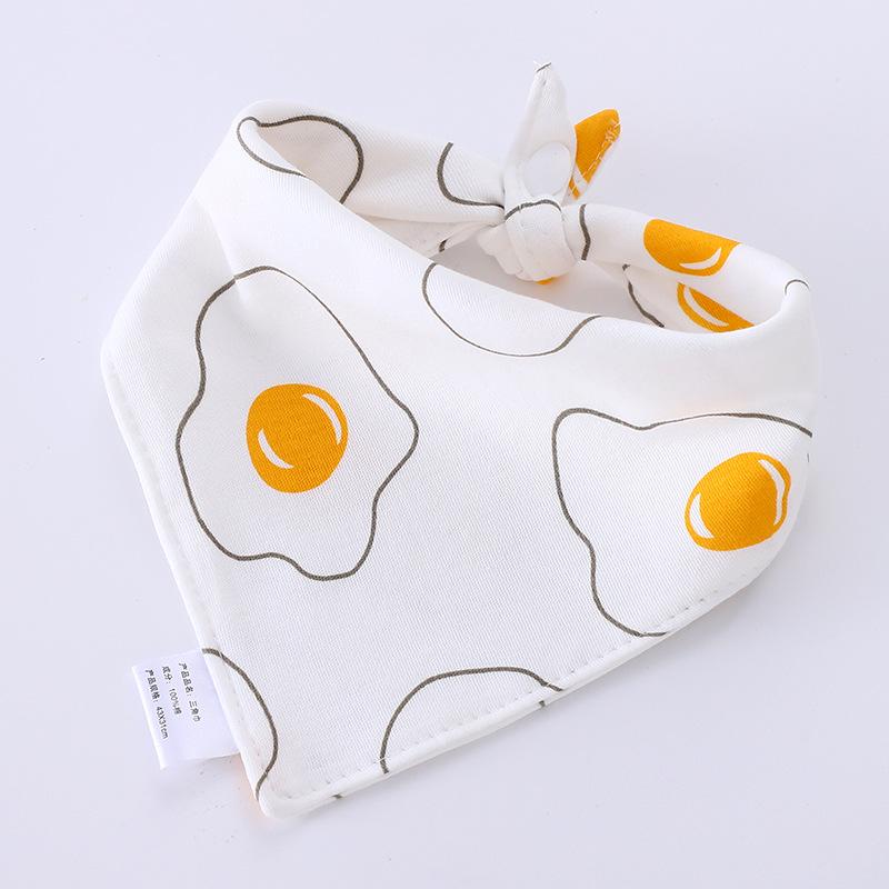 Waterproof Baby Triangle Bib - Pure Cotton for Newborns, Boys & Girls