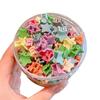174----50pcs Minimalist Solid Hair Claw Mini Cute  Clip Cartoon Headwear Non Slip Hair Styling Accessories