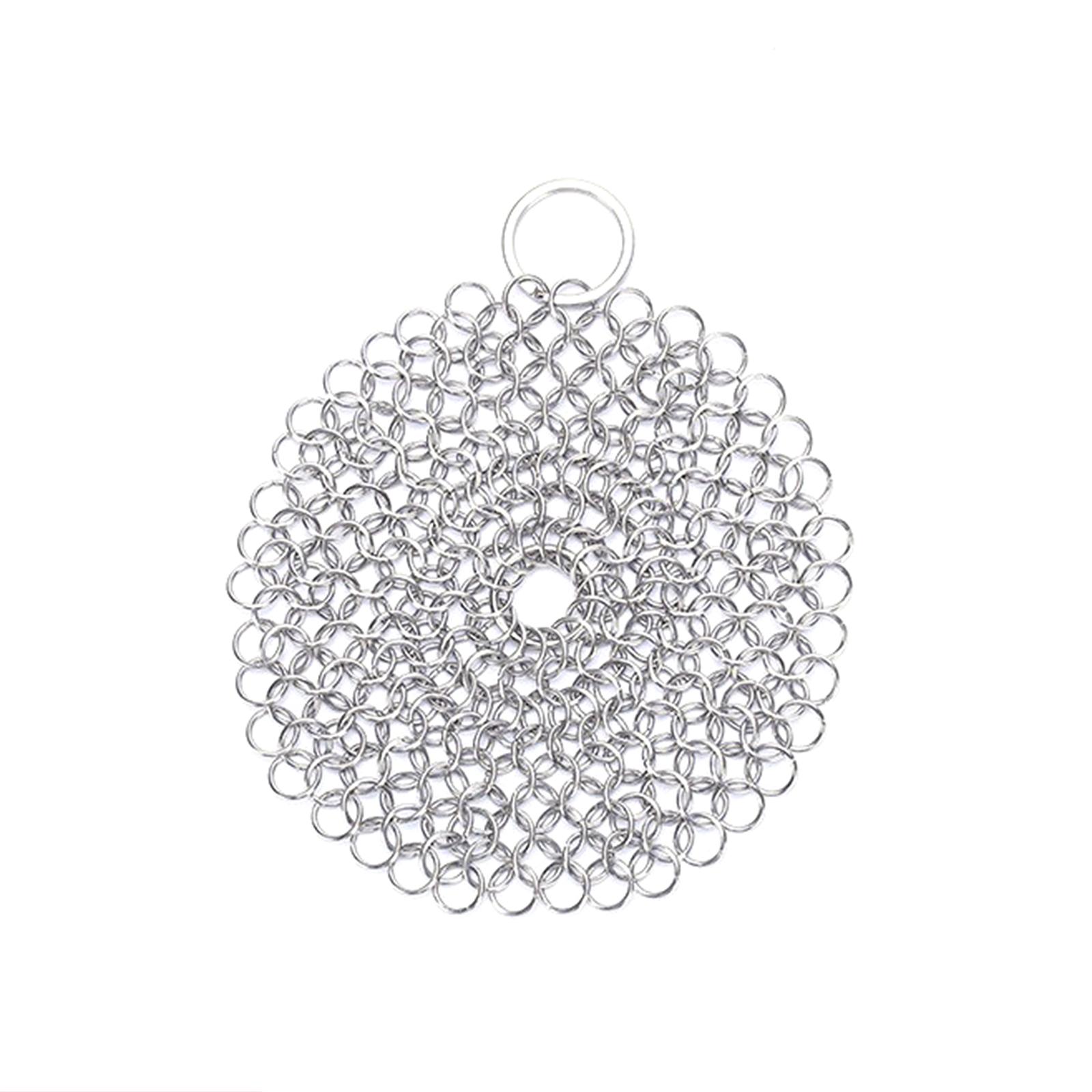 

Круглая/квадратная сетка для чистки кастрюль из нержавеющей стали, скребок, полезное средство для удаления ржавчины, щетка для кухонных принадлежностей 5