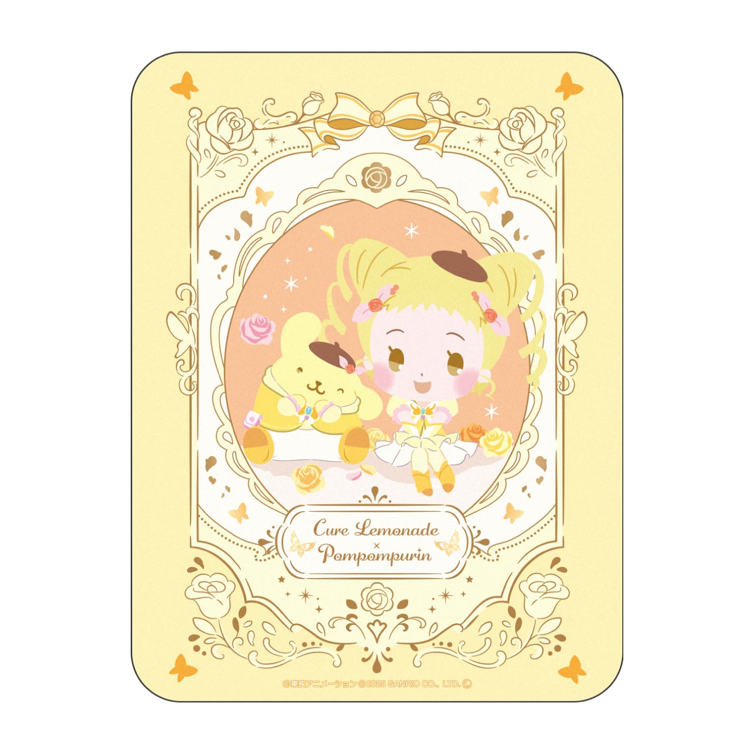 

Gourmandise PreCure 5 x Sanrio Characters Mouse Pad Cure Lemonade Yes! GoGo! BNP-05C