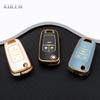 New Tpu Car Flip Key Case Cover Shell For Chevrolet Cruze Aveo Trax Sail Malibu For Opel Vauxhall Astra Corsa Meriva Insignia