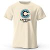 Capsule Corp Cotton Funny Printing Japan Anime Men T Shirt Tee Summer Streetwear Tops Fashion Brand Tshirt Clothing