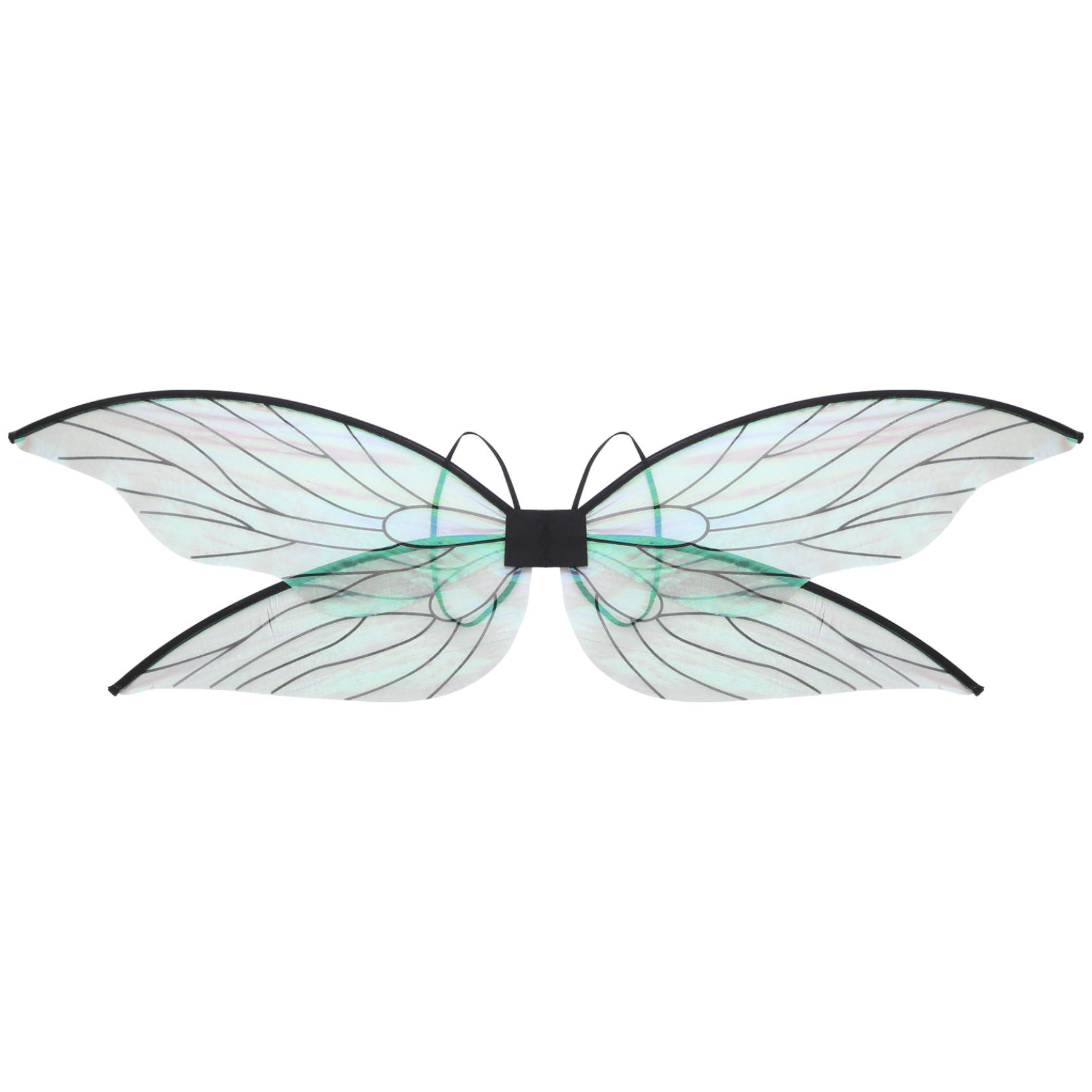 

Женщины Девушки Цикада Крылья Стрекоза Эльф Крылья Фея Хэллоуин Косплей Костюм Праздничная Вечеринка Маскарад Реквизит Одеваются чёрный