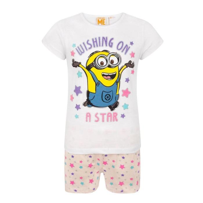 DESPICABLE ME Girls Wishing On A Star Short Pajamas Set