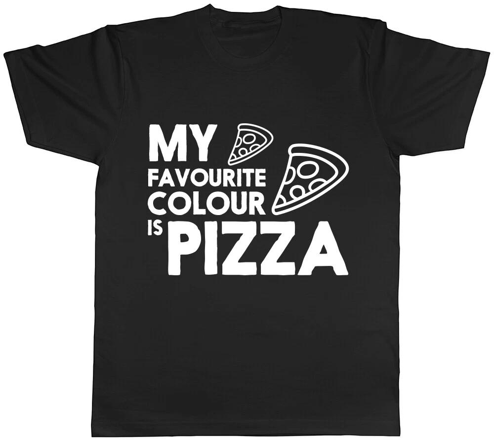 My Favourite Colour is Pizza Mens Ladies Womens Unisex T-Shirt XXXXL