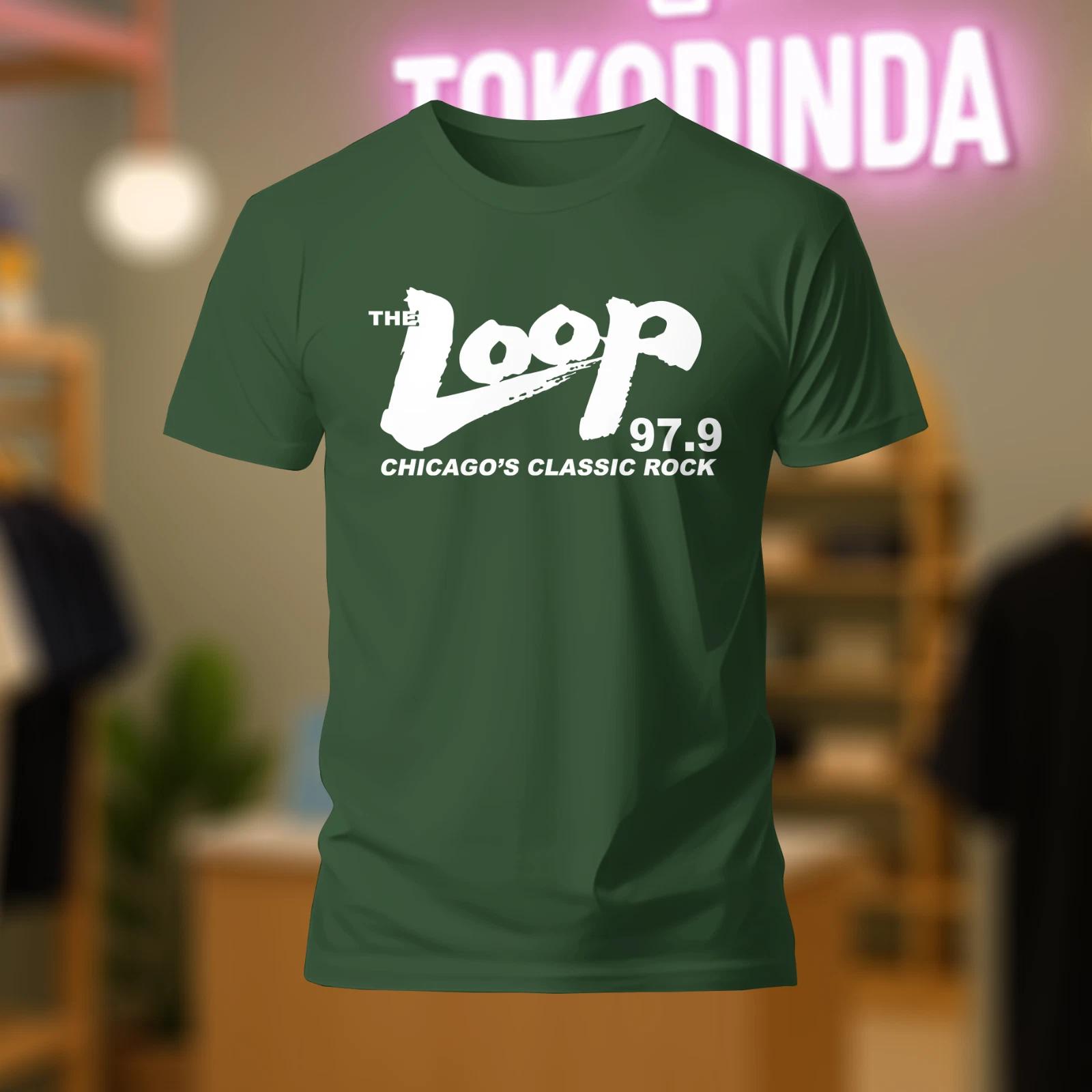 Men s and Women s T-shirts THE LOOP FM 98 logo T-Shirt S-5XL M