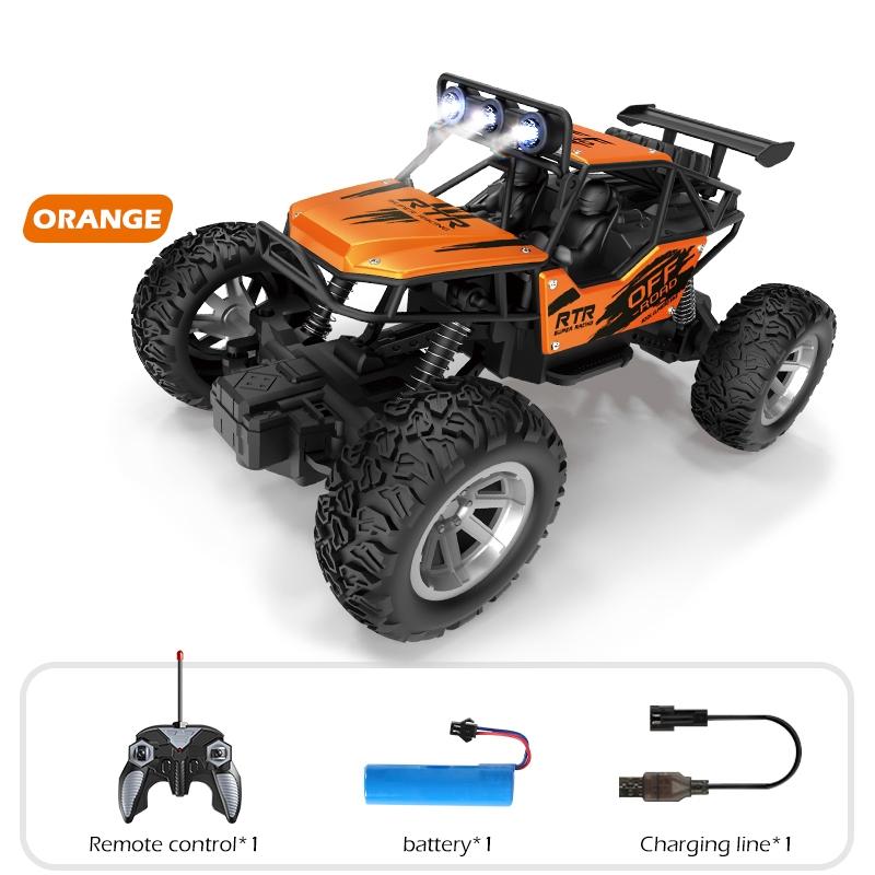 1:20 R/c Remote Control Alloy Car, Full Function Radio Control High Performance Climbing Vehicle, LED Roof Light, Christmas gift