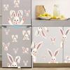 Self-Adhesive Wall Stickers Easter Festival Party Sticker New Bunny Sticker  Glass Decoration