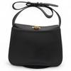 Auth Ferragamo Gancini Shoulder Bag Black Sf6610ss