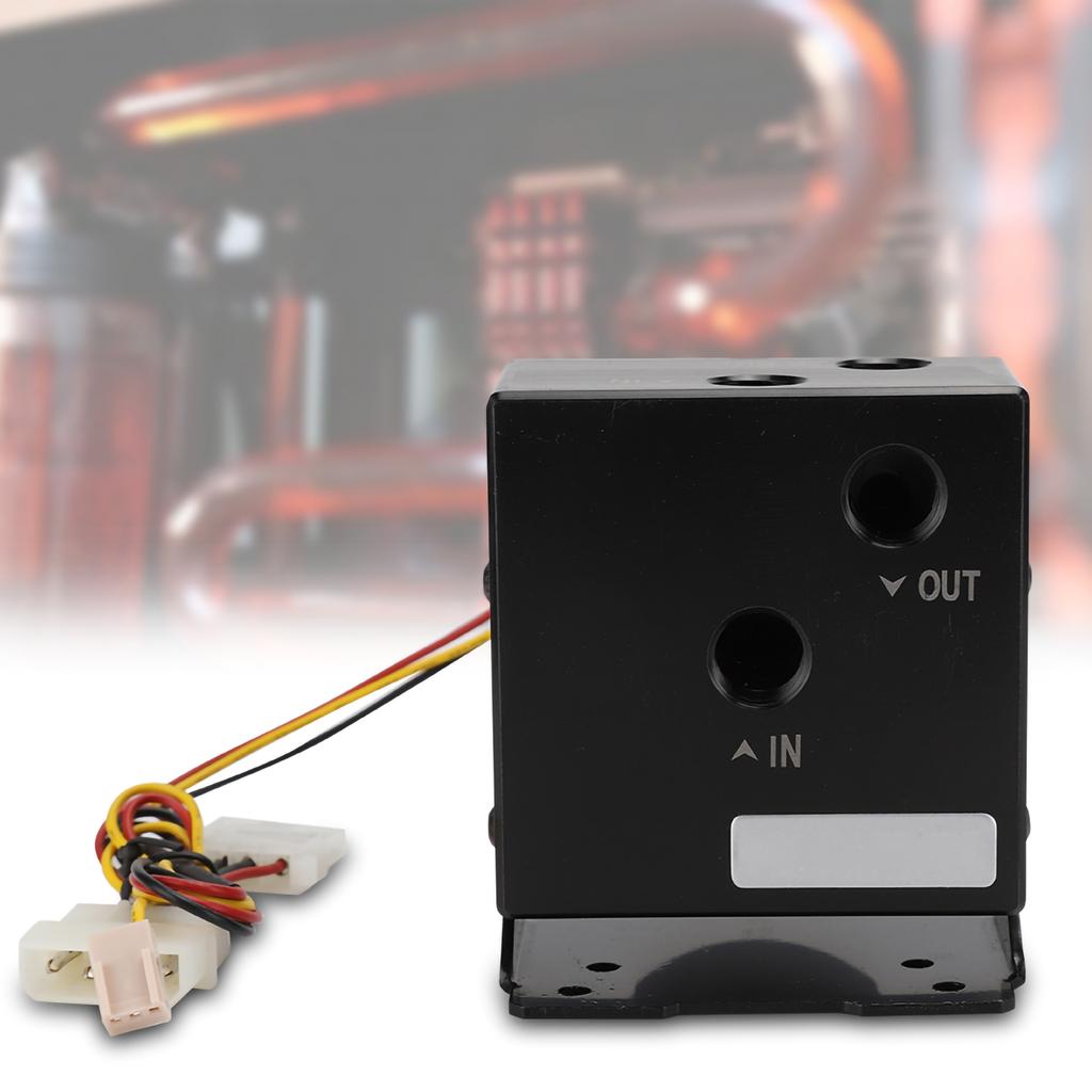 Computer Cooler DC 12V 1.8A Integrated Water Cooling Water Pump with Bracket for 1200L   H Flow