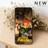Custodia per telefono M-Meister E-Eder und Sein P-Pumuckl Per Samsung S26,25,24,21,22,23,30,20,Ultra,Plus,Fe,Lite Nera Morbida