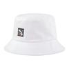Puma Comodo Cappello da Pescatore in Denim Parasole Unisex Cappelli Bianco 023757-03