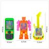 6 Pcs Cute Water Machine Ring Handheld Classic Game Console Kids Birthday Party Wedding Guest Gift Christmas Carnival Gift Pack