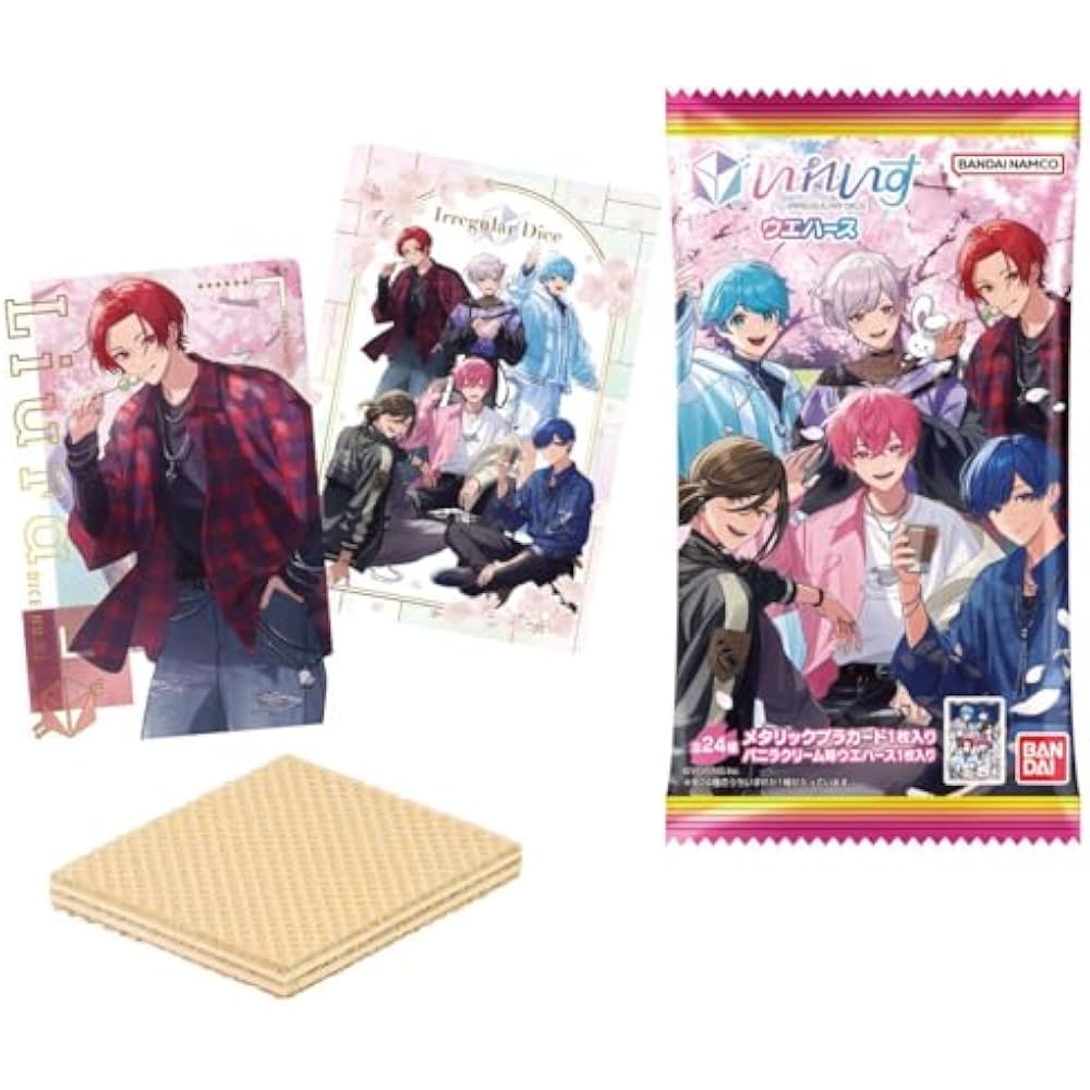 Ireisu Card Wafer Box of 20 (Food Toy)