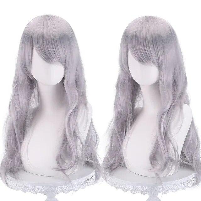 Cosply Wig 70 Cm Red Long Curly Synthetic Wig Anime Halloween Wig Body Lucky Girl Ruby Gillman  Christmas  Party