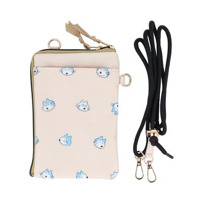 Stationery 11 Cats Shoulder S2334160 Sun-Star Case, Multi-Pocket, Pink,