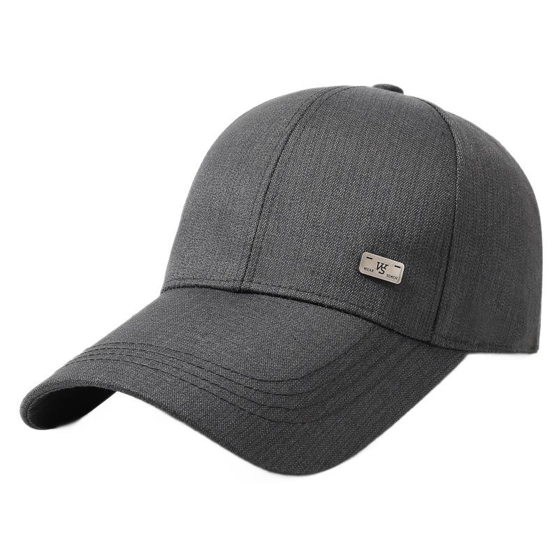 Fashion Hat New Spring and Autumn Hat Men's Middle-aged and Elderly Baseball Cap Outdoor Leisure Sports Travel Hat Shade Cap Tide