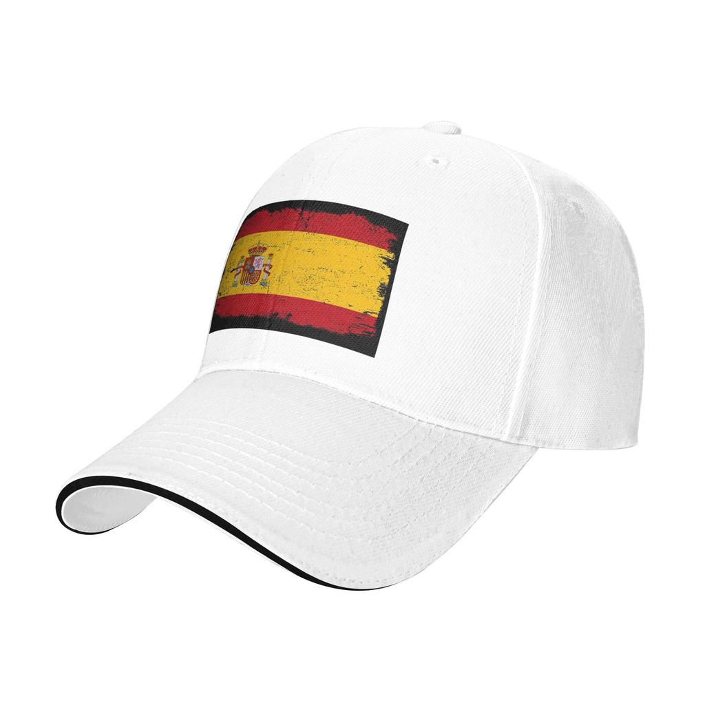 Spain flag Cap Casual Baseball Caps Adjustable Hat Hip Hop Summer Unisex Baseball Hats Customizable