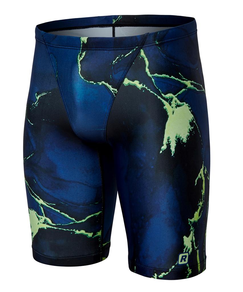 Laelliseupocheu [Osmh661 Nvy] Men'S Navy Full-Length Swimsuit