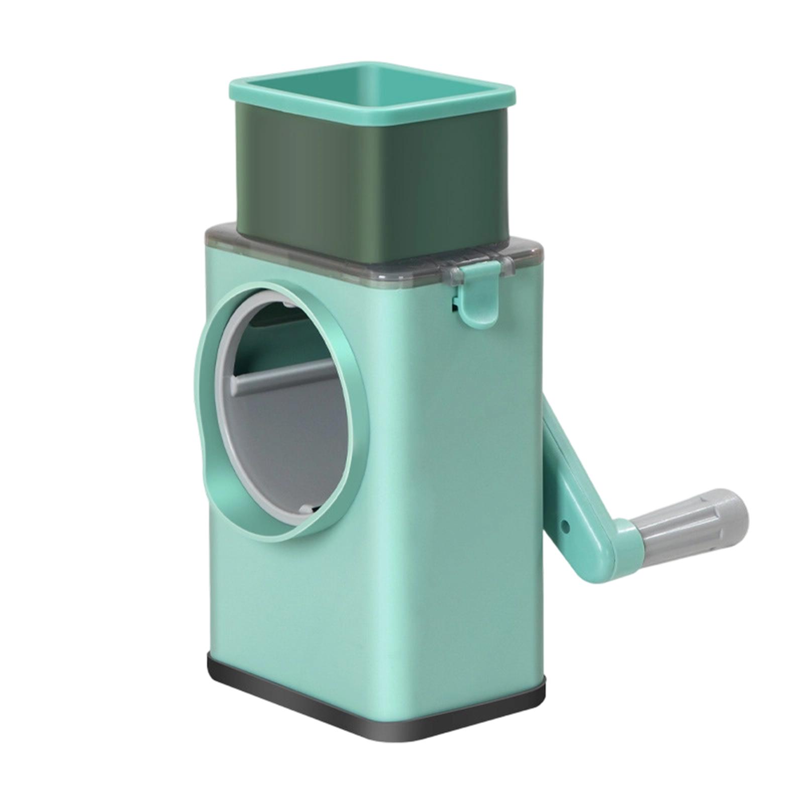 Ручная овощерезка; Многофункциональная терка; Домашняя кухонная терка для картофеля зелёный