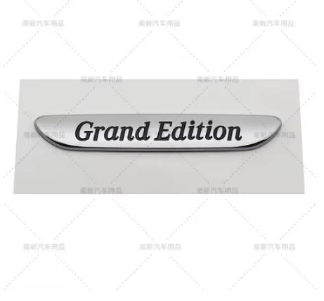 For 1X EDITION 1 Night Edition for C300 C200L GLA CLA Chrome Silver Badge Car Styling stickers Emblem for Mercedes Benz AMG