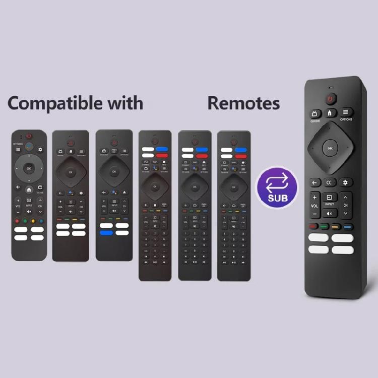 Remote Control 43PUL7652 Replacement for F7 43PFL5766/F7 50PFL5806/F7 75PFL5604/F7 75PFL5604 HDTV Accessories
