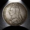 Uk Vintage 1887 Commemorative Coin Brass Silver Plated Collectible Gift For Ceremony