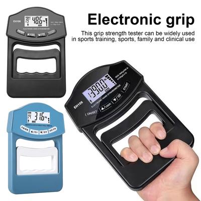 Electric Grip Strength Tester 396Lbs/180Kg LED Display Hand Grip Dynamometer Adjustable Gripper