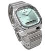 CASIO Quartz Watch Edgy Collection Unisex Dual Time Bluish Green Overseas Model [Casio] Analog-Digital AQ-240E-2A