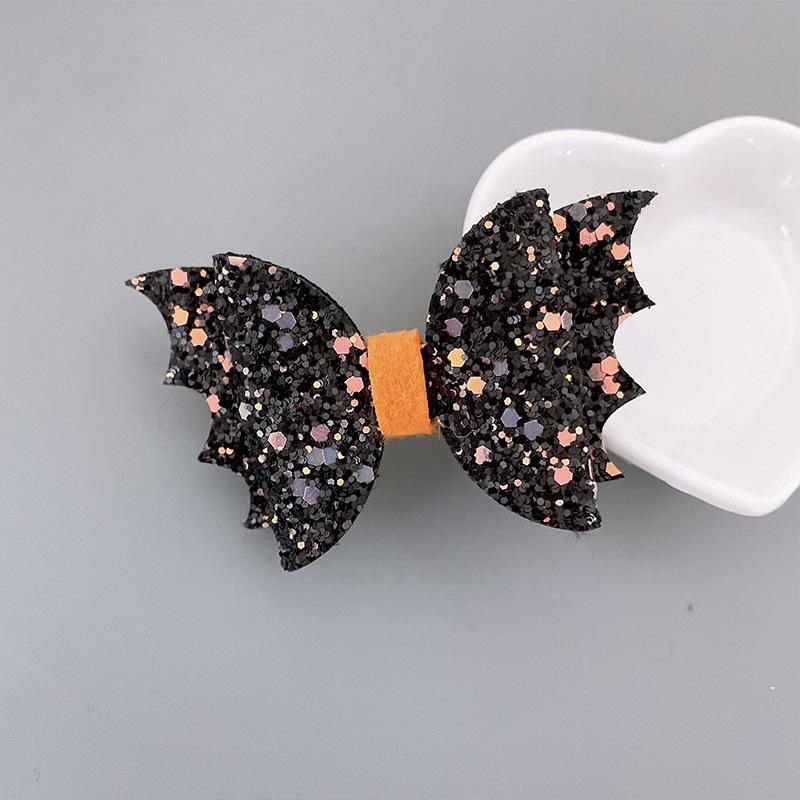 Funny Pumpkin & Ghost Hair Clips for Kids - Halloween Festival Dark Style Costume Accessories